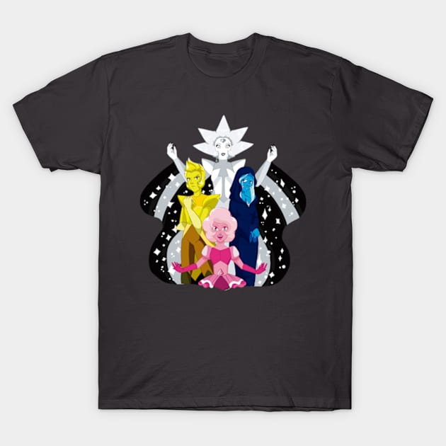 Steve Universe - The Diamonds T-Shirt by Pink Grape Arts